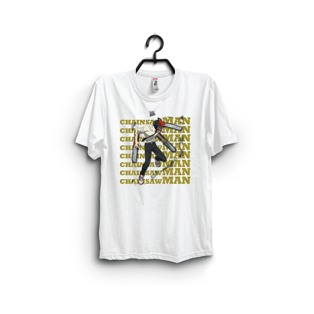 Човек са моторном тестером 2