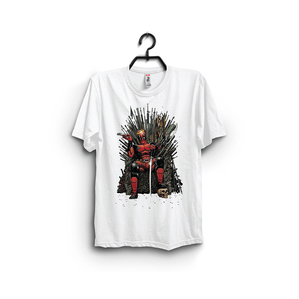 Game of Thrones - Deadpool on throne