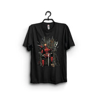 Game of Thrones - Deadpool on throne